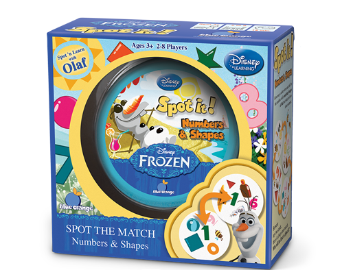 Spot it! Numbers & Shapes Disney Frozen Olaf