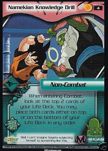 Namekian Knowledge Drill - PE4 - Limited Edition