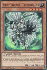 Heroic Challenger - Thousand Blades - WSUP-EN017 - Super Rare - 1st Edition