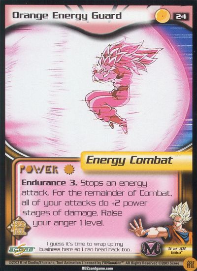 Orange Energy Guard - 024 - Limited Edition