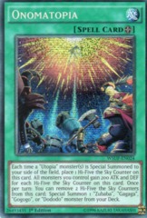 Onomatopia - WSUP-EN024 - Prismatic Secret Rare - 1st Edition