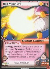 Red Vigor Orb - 031 - Limited Edition