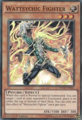 Wattsychic Fighter - WSUP-EN041 - Super Rare - 1st Edition