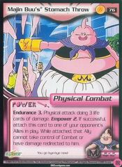 Majin Buu's Stomach Throw - 076 - Limited Edition