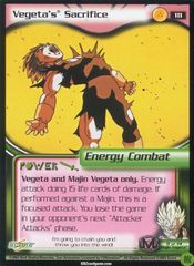 Vegeta's Sacrifice - 111 - Limited Edition