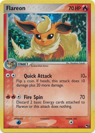 Flareon - 2 - Holo Rare - Reverse Holo