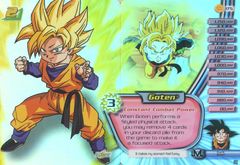 Goten Double Card (Both Halves) - 174-175 - Limited Edition