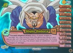 Majin Dabura (Level 2 horizontal) - 183 - Limited Edition