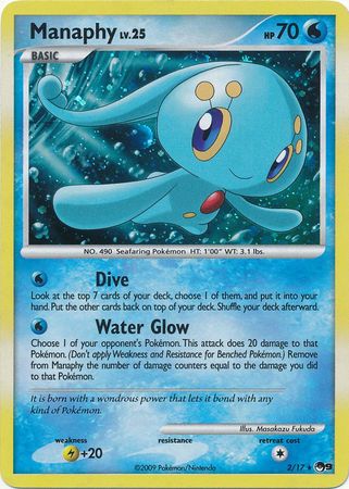 Manaphy - 2/17 - Cosmos Holo