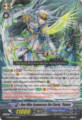 One Who Surpasses the Storm, Thavas - G-TD04/002EN - TD