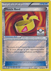 Muscle Band - 121/146 - Promotional - Crosshatch Reverse Holo Pokemon League Promo