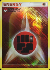 Fighting Energy - 2009 Unnumbered - Promotional - Crosshatch Holo Pokemon Organized Play