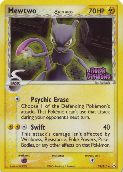 Mewtwo - 24/110 - Promotional - Holo Sneak Peek