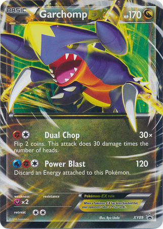 Garchomp EX - XY09 - Garchomp EX Box Promo