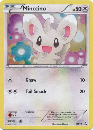 Minccino (Cosmos Holo)- BW13 - Promotional