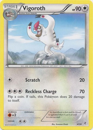 Vigoroth - 4/30 - XY Trainer Kit (Bisharp)