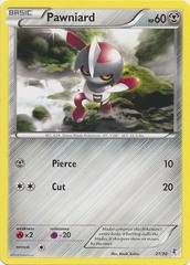 Pawniard - 21/30 - XY Trainer Kit (Bisharp)