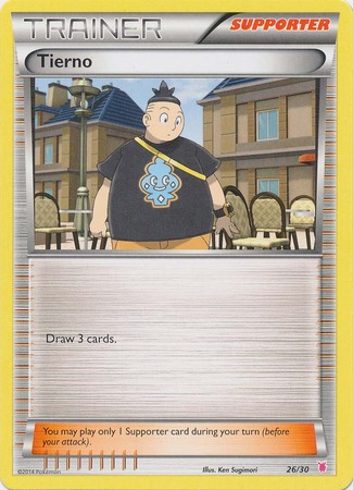 Tierno - 26/30 - XY Trainer Kit (Wigglytuff)