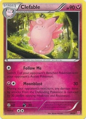 Clefable - 28/30 - XY Trainer Kit (Wigglytuff)