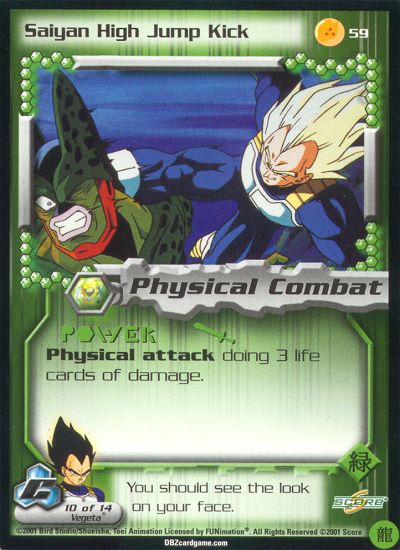 Saiyan High Jump Kick - 059 - Limited Edition