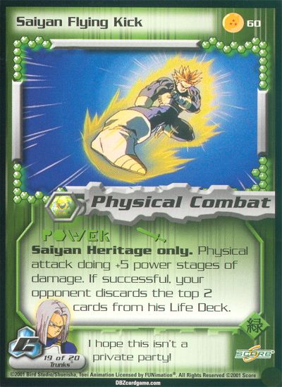Saiyan Flying Kick - 060 - Limited Edition