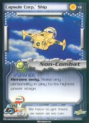 Capsule Corp. Ship - 072 - Limited Edition