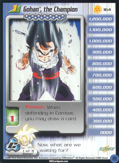 Gohan, the Champion (Level 1) - 164 - Limited Edition