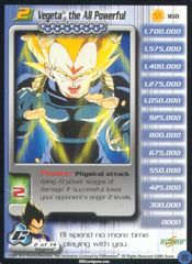 Vegeta, the All Powerful (Level 2) - 168 - Limited Edition
