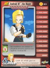 Android 18, the Model (Level 2) - 183 - Limited Edition