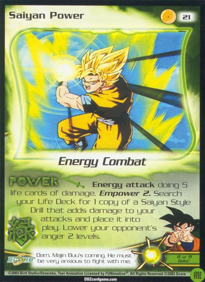 Saiyan Power - 021 - Limited Edition