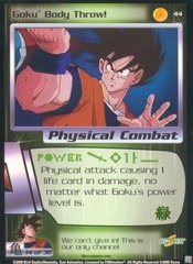 Goku Body Throw! - 044 - Limited Edition