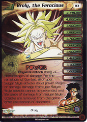 #B0Broly, the Ferocious (Level 3) - B3 - Limited Edition