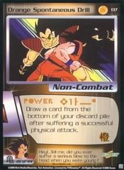 Orange Spontaneous Drill - 137 - Limited Edition