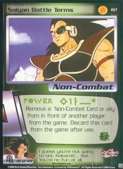 Saiyan Battle Terms - 197 - Limited Edition