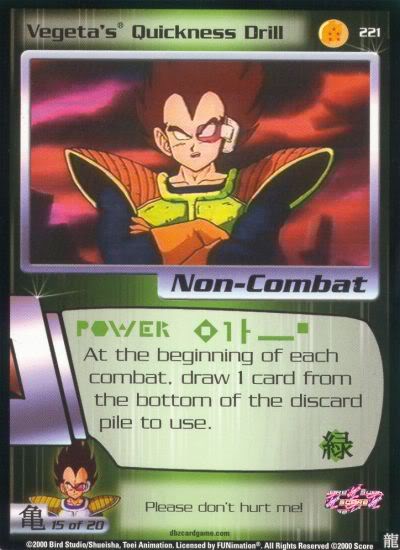 Vegetas Quickness Drill - 221 - Limited Edition