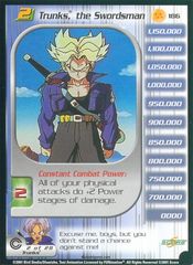 Trunks, the Swordsman (Level 2) - 186 - Limited Edition