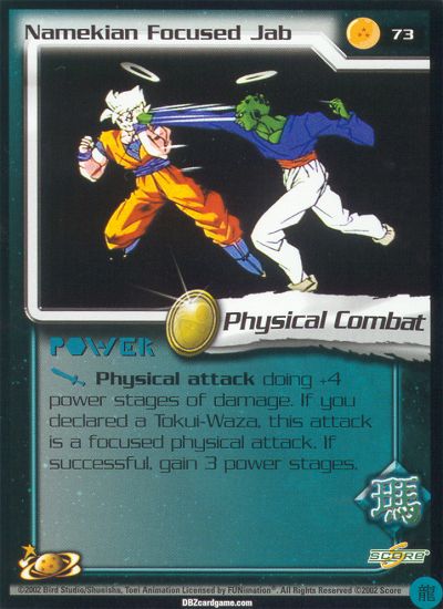 Namekian Focused Jab - Limited Edition
