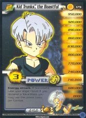 Kid Trunks, the Boastful (Level 2) - Limited Edition
