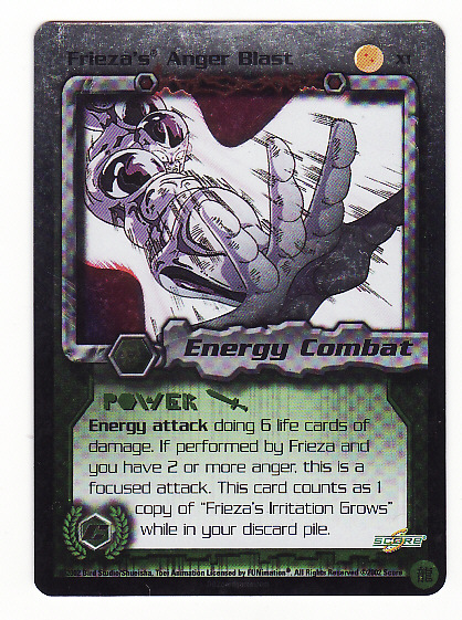 Friezas Anger Blast