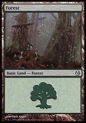 Forest (110) - Duels of the Planeswalkers Promo