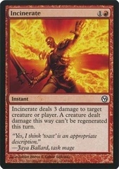 Incinerate - Duels of the Planeswalkers Promo