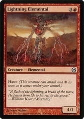 Lightning Elemental - Duels of the Planeswalkers Promo