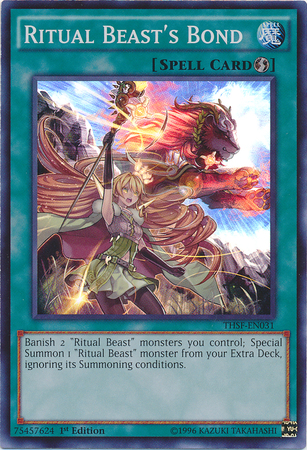 Ritual Beasts Bond - THSF-EN031 - Super Rare - Unlimited Edition