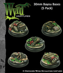 30mm Bayou Bases (5 Pack)