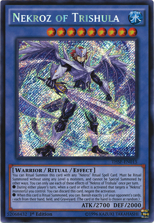 Nekroz of Trishula - THSF-EN015 - Secret Rare - Unlimited Edition