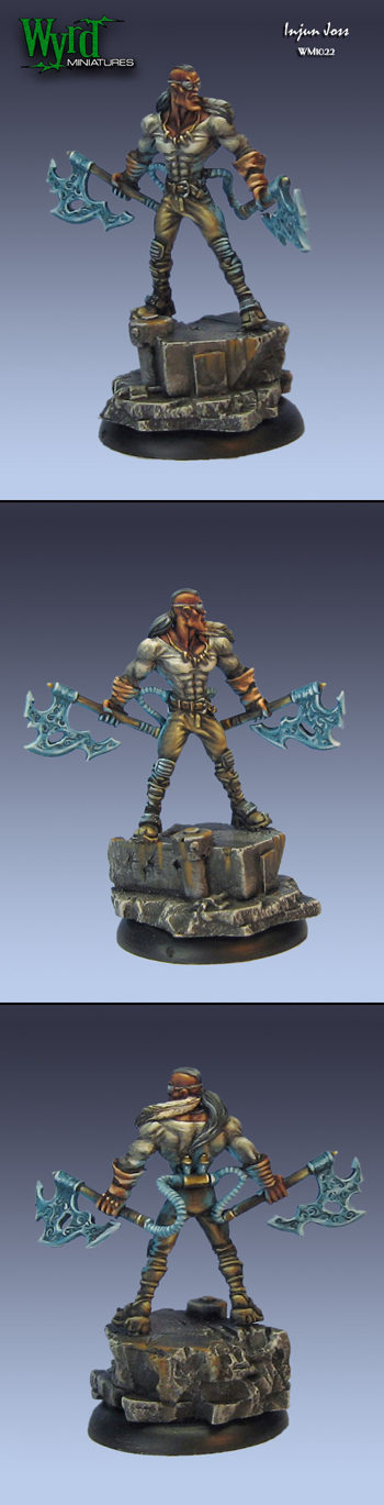 Injun Joss - Steampunk Warrior
