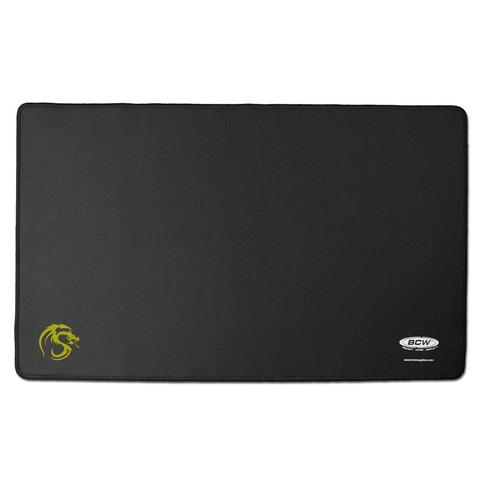 BCW Stitched Gaming Playmat - Black