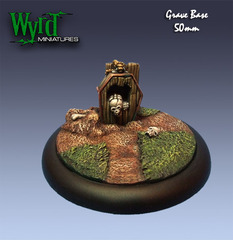 Wyrd Base Inserts - Graveyard - 50mm