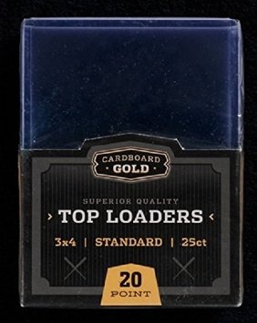 3 x 4 25 count 20pt Toploaders