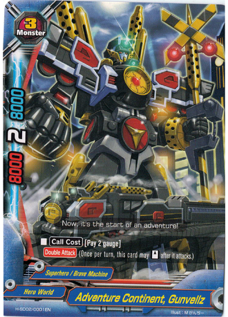 Adventure Continent, Gunvellz - H-SD02/0001 - C